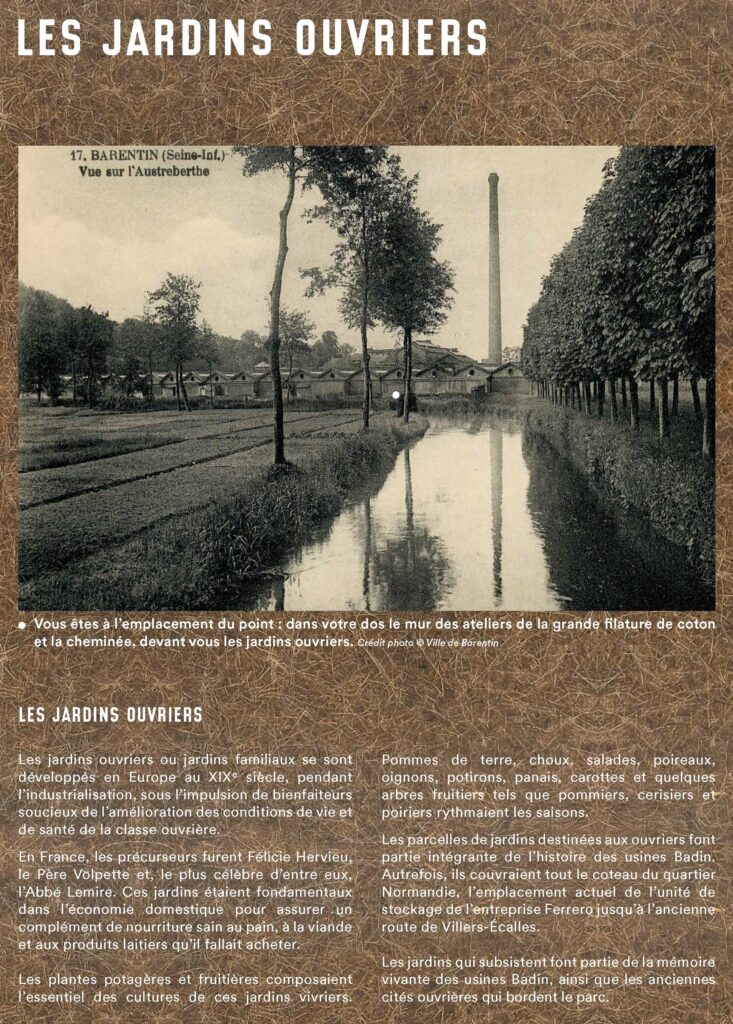 Les jardins ouvriers