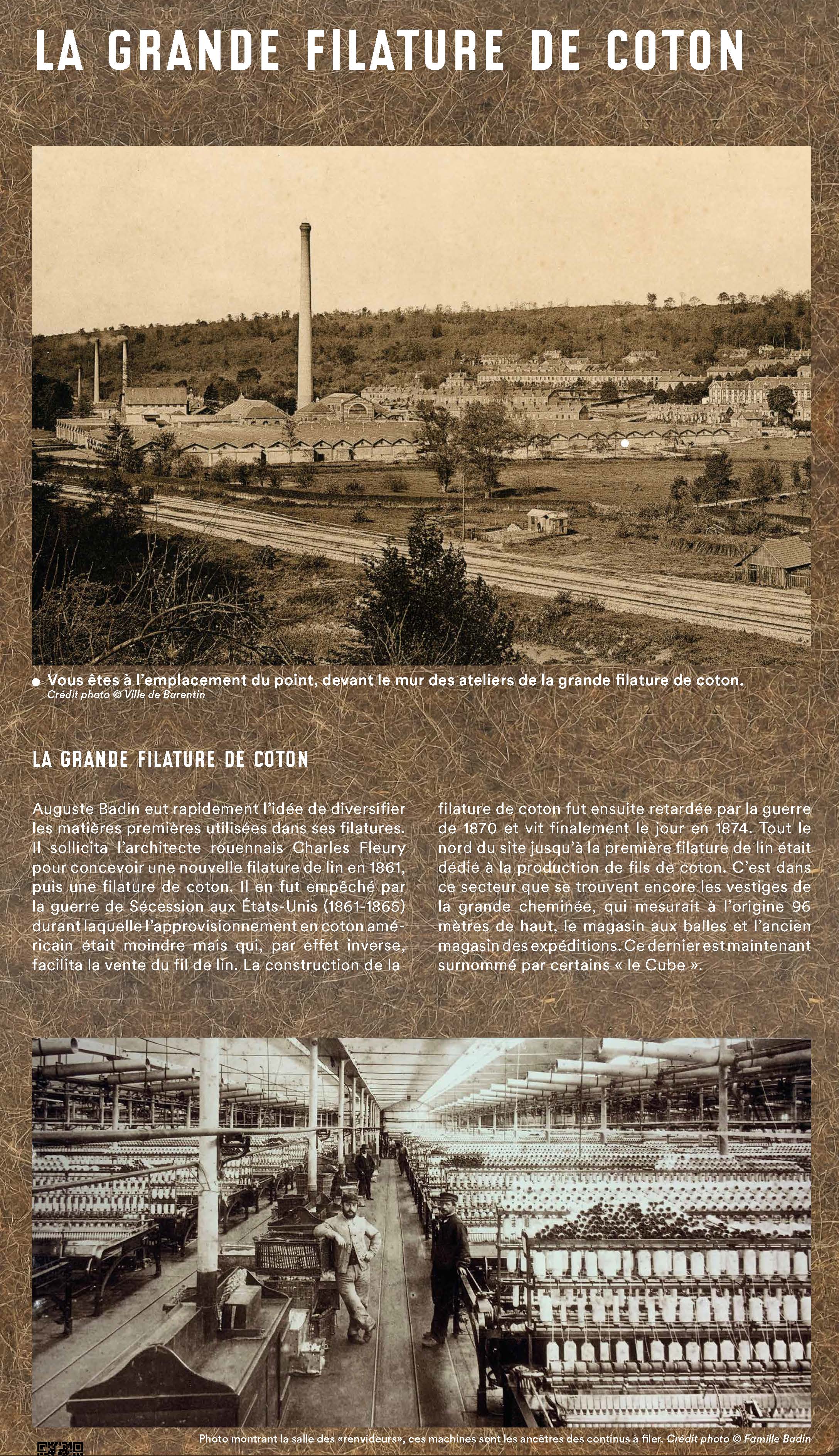 2-LA GRANDE FILATURE DE COTON