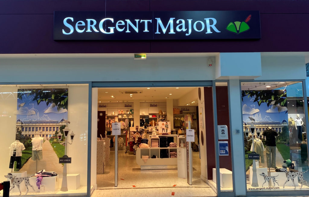 magasin sergent major