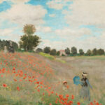 claude monet, coquelicots