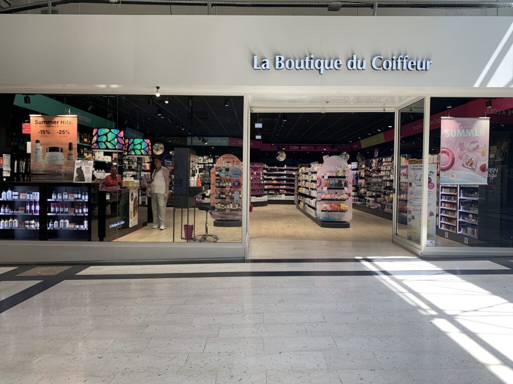 La boutique du coiffeur