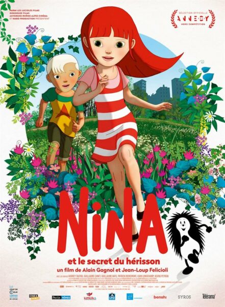 Affiche Nina et le secret du hérisson