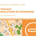 Travaux Boulevard de Normandie