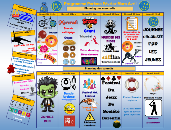 programme PAJ